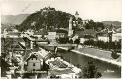 graz, mur und schlossberg