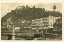graz, franz karl brücke, schlossberg
