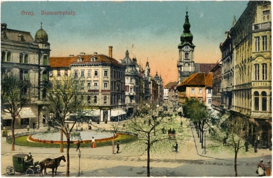 graz, bismarckplatz
