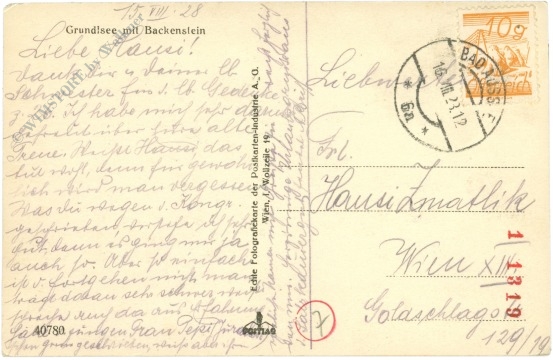 grundlsee, mit backenstein