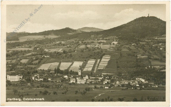 hartberg, ortsansicht