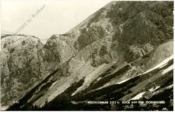 hochschwab, blick auf den ochsensteig