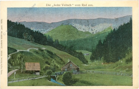 hohe veitsch, vom rad aus