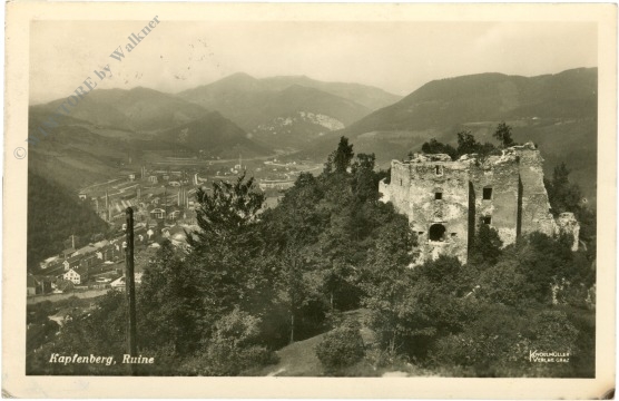 kapfenberg, ruine