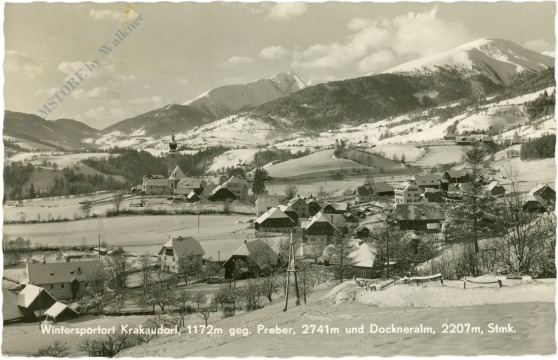 krakaudorf, gegen preber und dockneralm