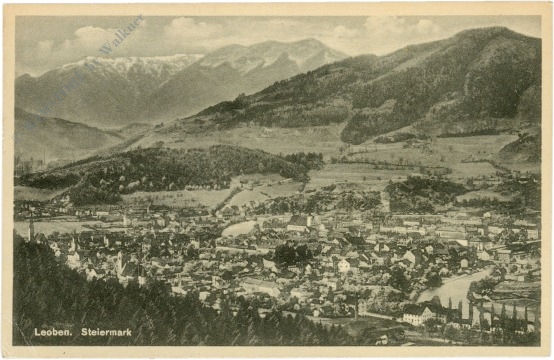leoben, ortsansicht