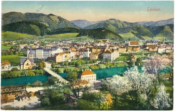 leoben, ortsansicht