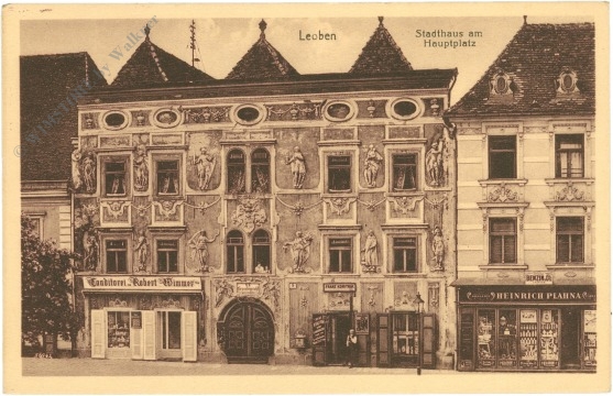 leoben, stadthaus am hauptplatz