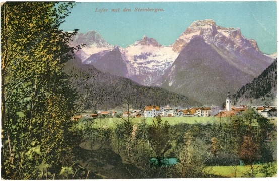 lofer, mit den steinbergen