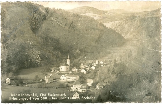 mönichwald, ortsansicht mönichwald, ortsansicht