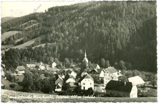 mönichwald, ortsansicht mönichwald, ortsansicht