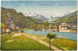 mürzzuschlag, eingang in die au