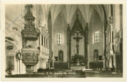 pernegg, inneres der kirche