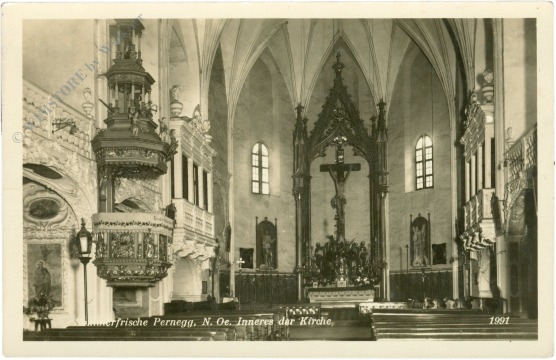 pernegg, inneres der kirche pernegg, inneres der kirche