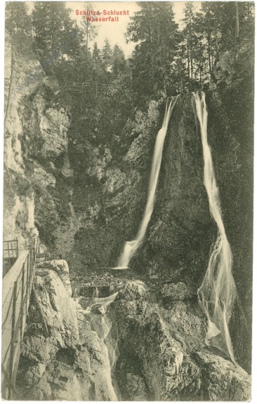pernegg, schlitza schlucht, wasserfall pernegg, schlitza schlucht, wasserfall