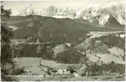 pichl an der enns, gegen dachstein