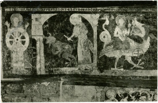 pürgg, katharinen und margaretenlegende, pfarrkirche