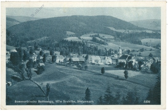 rettenegg, ortsansicht rettenegg, ortsansicht