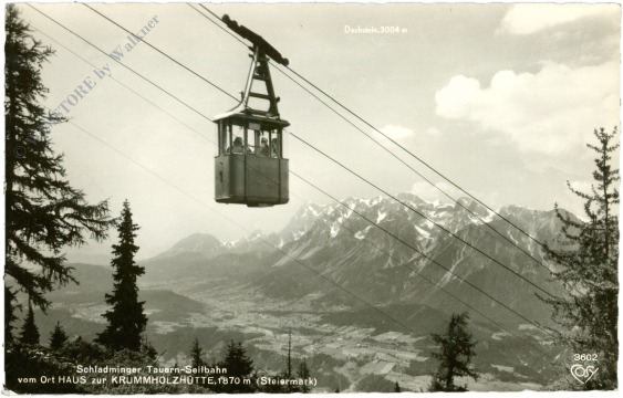 schladminger tauern, seilbahn vom ort haus zur krummholzhütte schladminger tauern, seilbahn vom ort haus zur krummholzhütte