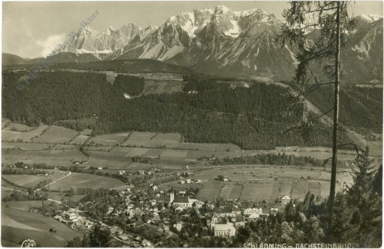 schladming, mit dachsteingruppe schladming, mit dachsteingruppe