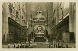 seckau, basilika chor und hochaltar