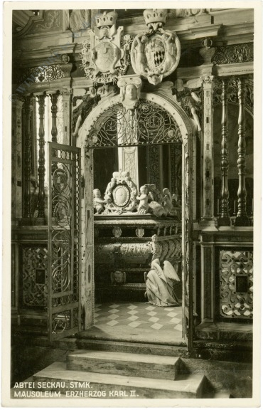seckau, abteil, mausoleum erzherzog karl ii.
