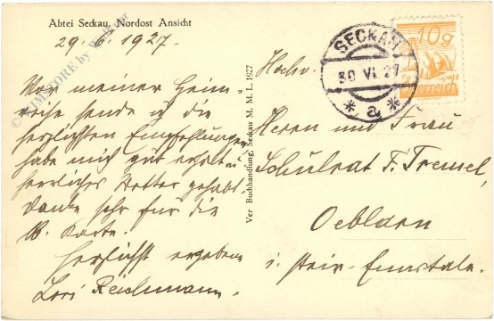 seckau, nord ost ansicht