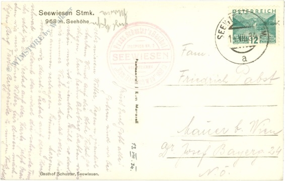 seewiesen, gasthof schuster