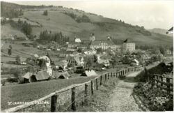 st. lambrecht, ortsansicht