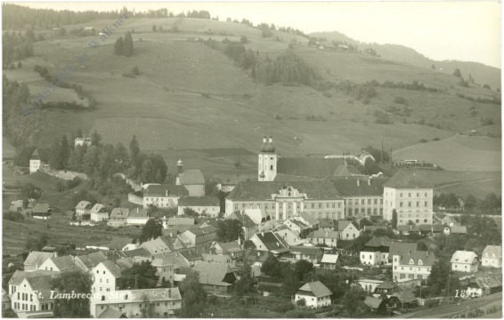 st. lambrecht, ortsansicht