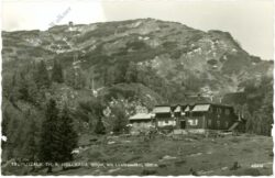 tauplitzalm, th.k. hollhaus mit lawinenstein