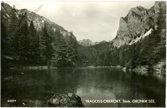 tragöss, oberort, grüner see
