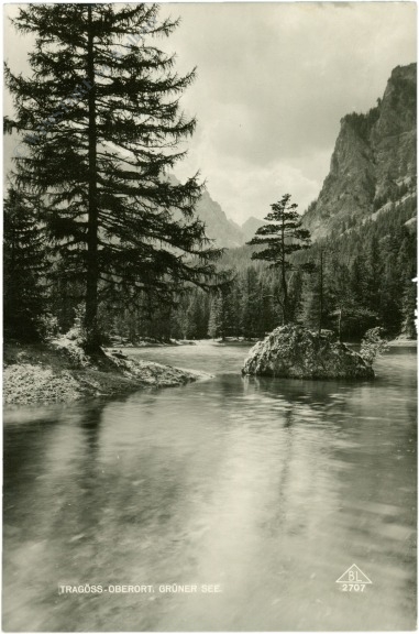 tragöss, oberort, grüner see