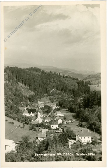 waldbach, ortsansicht