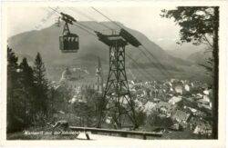 mariazell, mit der schwebebahn