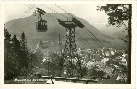 mariazell, mit der schwebebahn mariazell, mit der schwebebahn