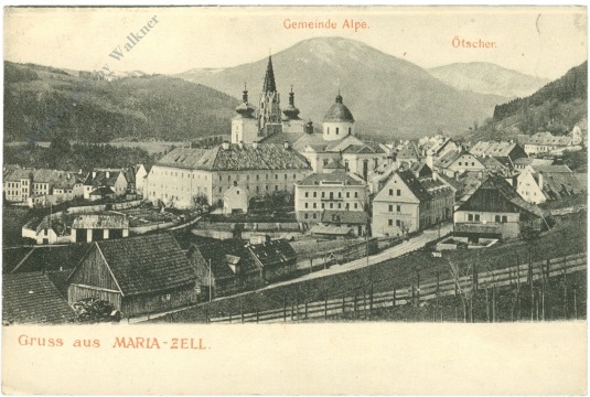 mariazell, gruss aus mariazell, gruss aus