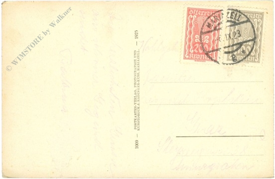 mariazellerbahn, in den zinken