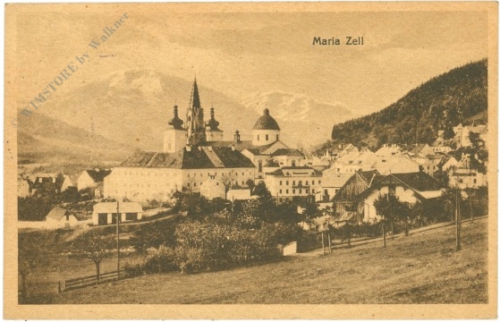 mariazell, ortsansicht