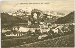 mariazell, mit gemeindealpe und Ötscher