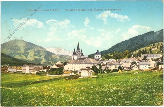 mariazell, mit gemeindealpe und Ötscher mariazell, mit gemeindealpe und Ötscher