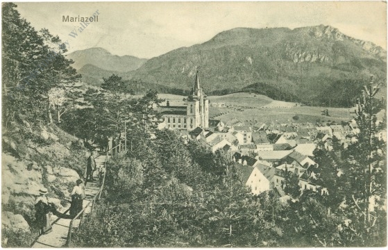 mariazell, ortsansicht