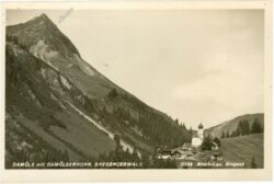damüls, mit damülserhorn, bregenzerwald