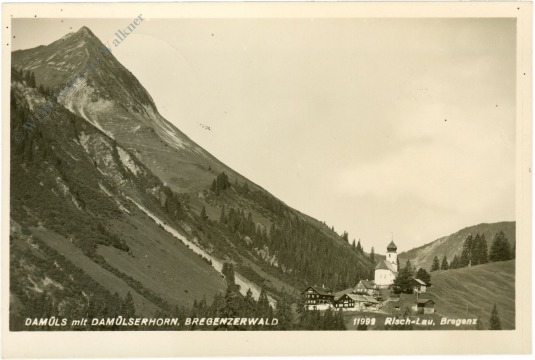 damüls, mit damülserhorn, bregenzerwald