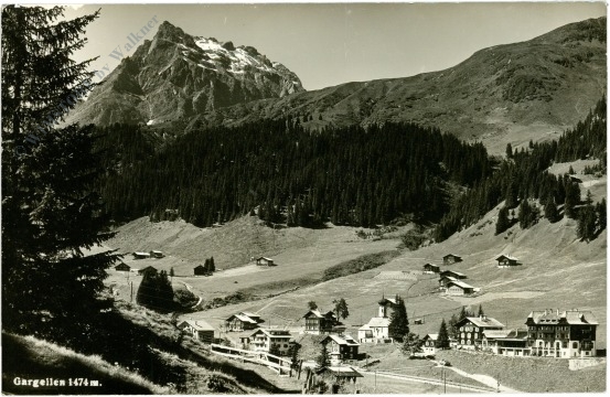 gargellen, ortsansicht