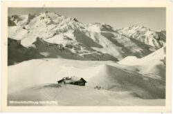 st. anton am arlberg, ulmerhütte gegen kalter berg
