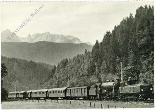 lokomotive1062.01 + 39.305 mit e612 auf der steilrampe bei böham