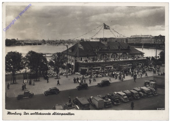 Hamburg, Der weltbekannte Alsterpavillon