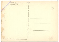 Glückliche Jugend, Ein frisches Lied