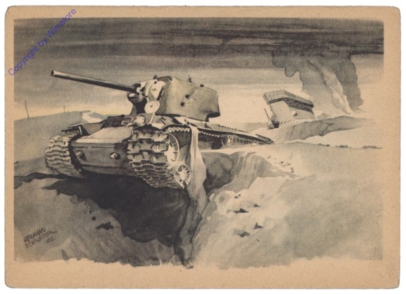 Vernichtete Sowjetpanzer